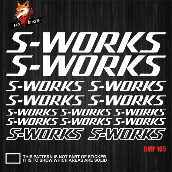 Bicycle Frame Decal Stickers  SWORKS01